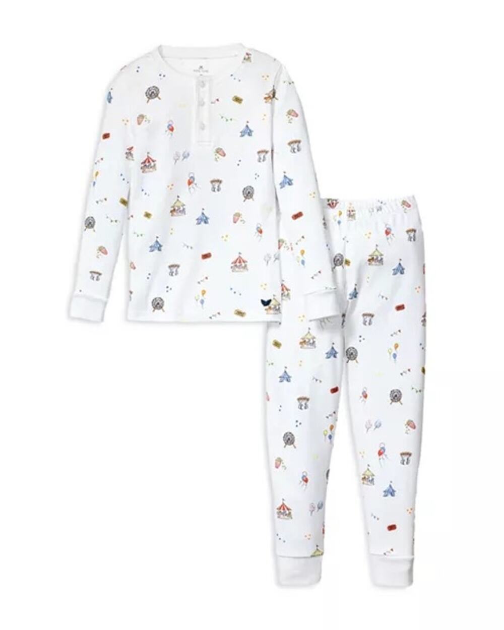 Unisex Pima Cotton Carnival Memories Pajama Set - Little Kid, Big Kid Size 4T